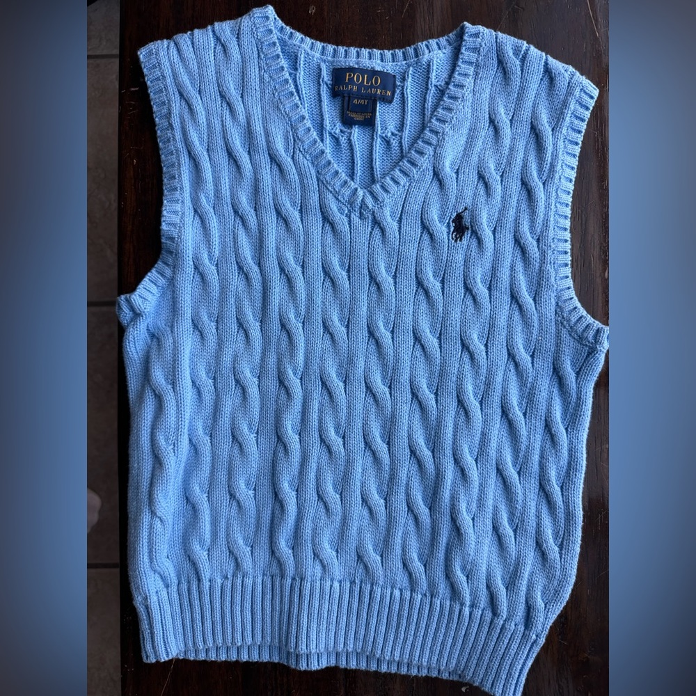 Polo Ralph Lauren: kids vests sweater (never worn)